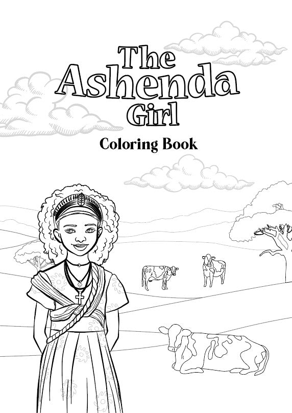 The Ashenda Girl Coloring Book