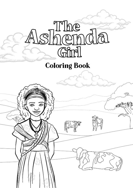 The Ashenda Girl Coloring Book